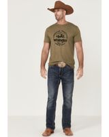 Wrangler Men's American Tradition Wagon Graphic T-Shirt