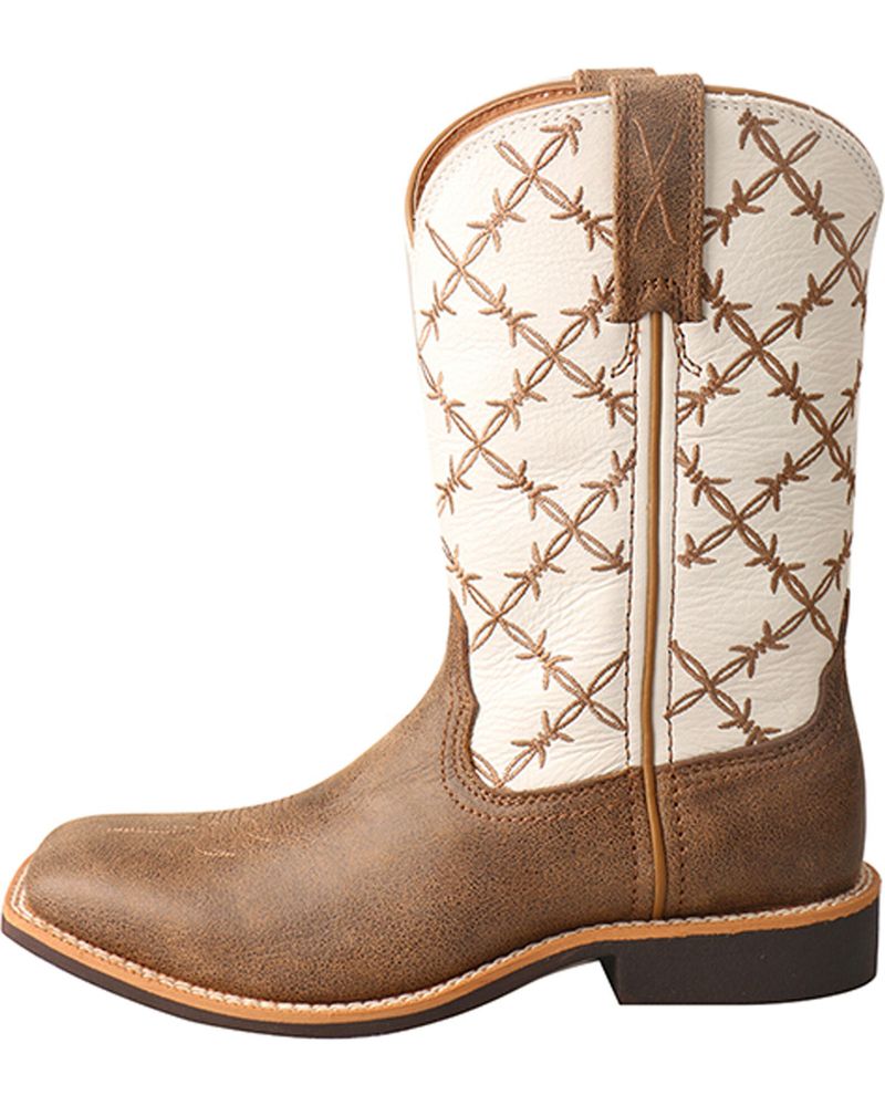 Twisted X Boys' Top Hand Western Boots - Square Toe