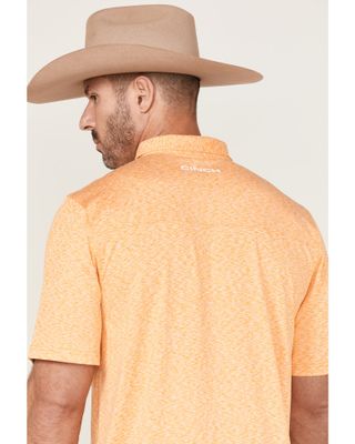 Cinch Men's Arena Flex Vertical Striped Short Sleeve Polo Shirt