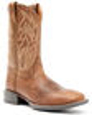 Justin Men's Dusky Brown Canter Cowhide 