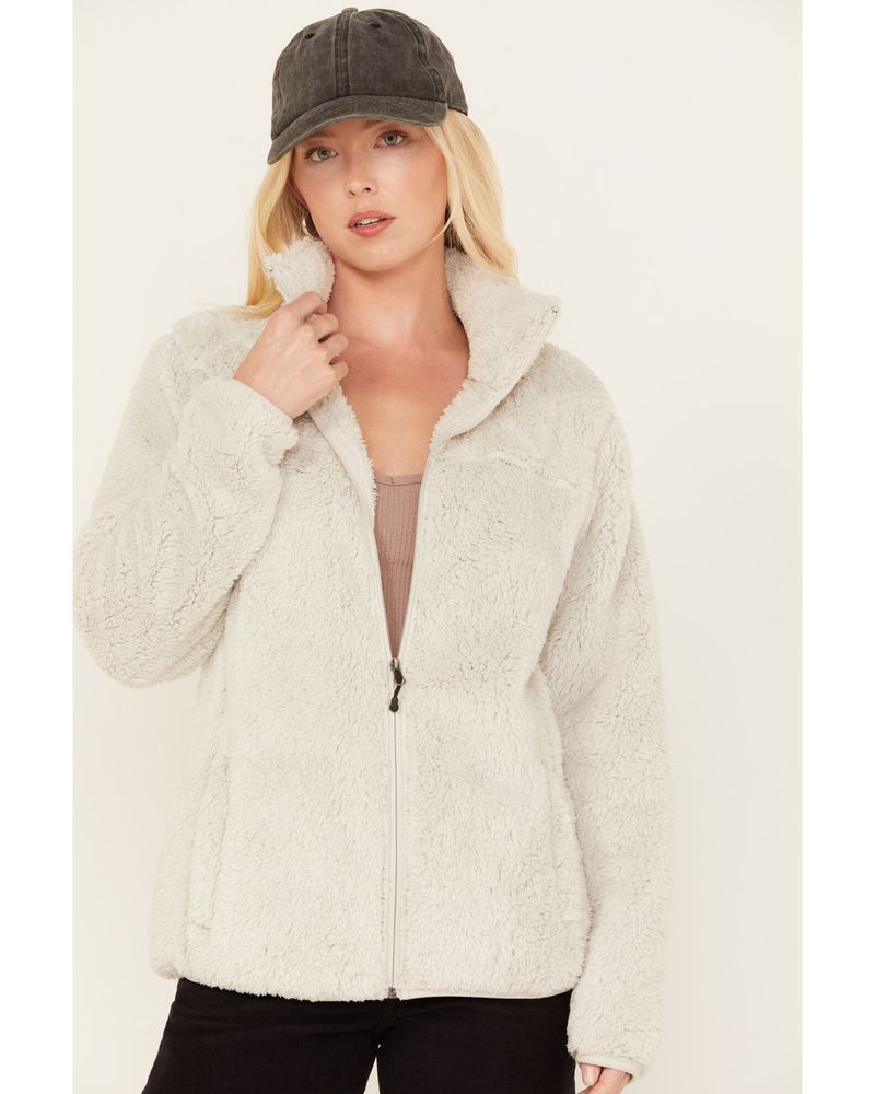 Stillwater Supply Women's Solid Teddy Zip Sweater | Pueblo Mall