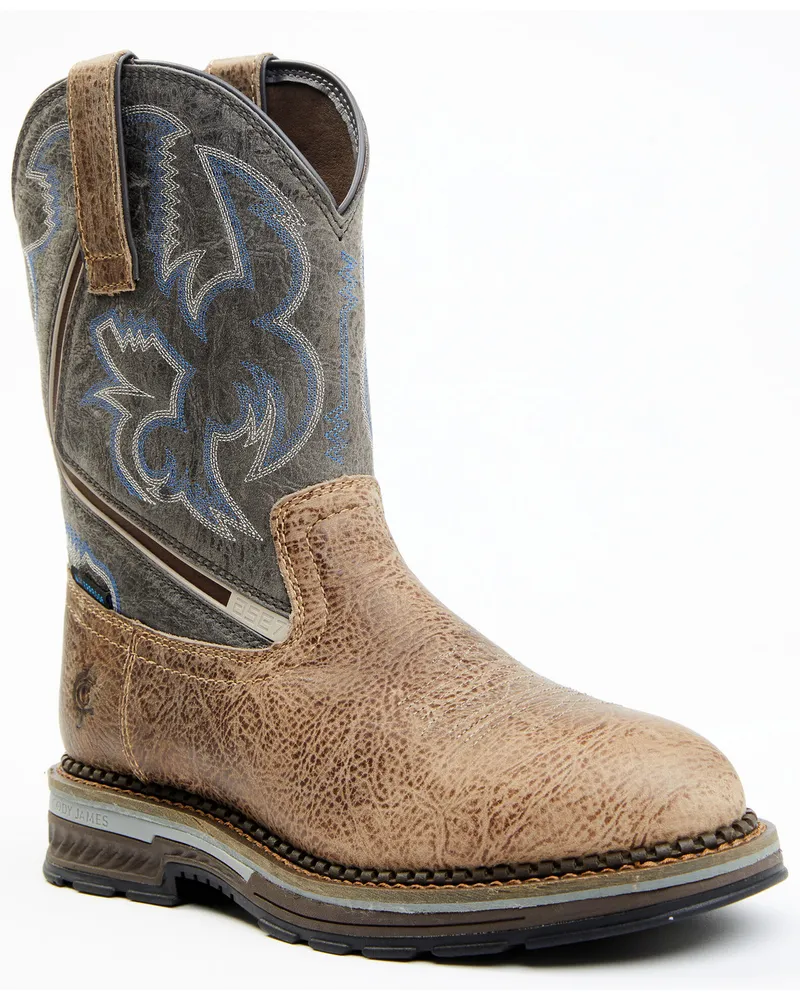 Pull-On Work Boots - Boot Barn