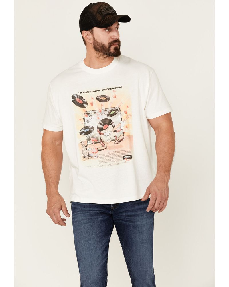 Wrangler X Fender Men's Dancing Record Vintage Graphic T-Shirt | Alexandria  Mall
