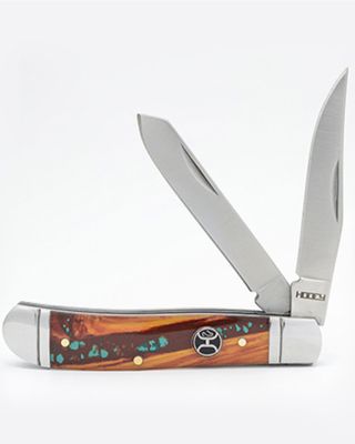 Hooey Small Turquoise Trapper Knife