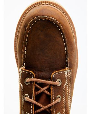 Hawx Men's Tan Wedge Work Boots - Soft Toe