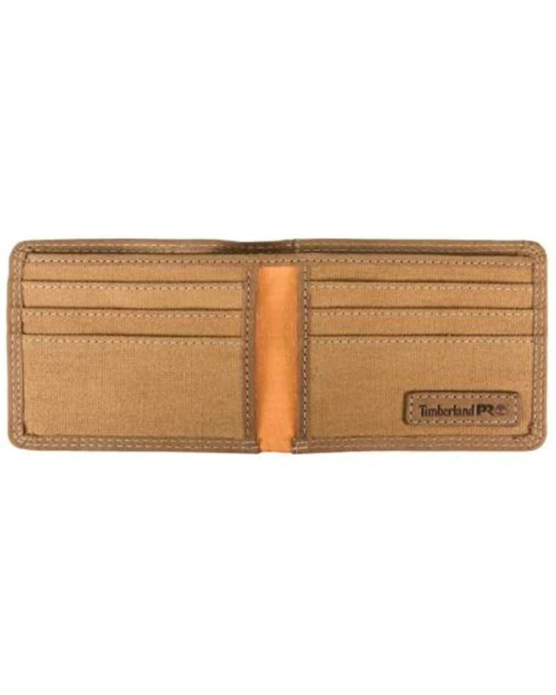 Timberland Men's Wheat Slim Bifold Leather Wallet