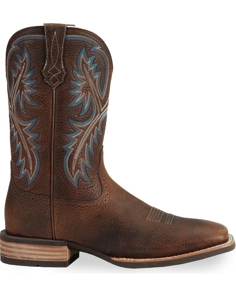 Ariat Men's Quickdraw Performance Western Boots - Broad Square Toe