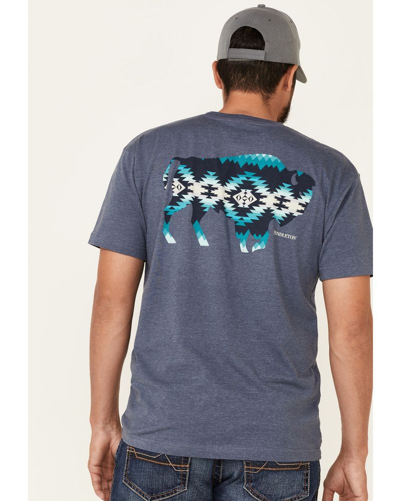 Pendleton Men's Papago Park Bison Graphic Short Sleeve T-Shirt