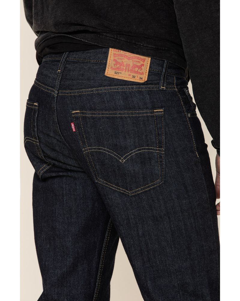 Levi's Men's 517 Rigid Low Slim Bootcut Jeans