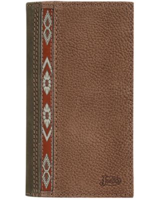 Justin Men's Contrast Trim Rodeo Wallet