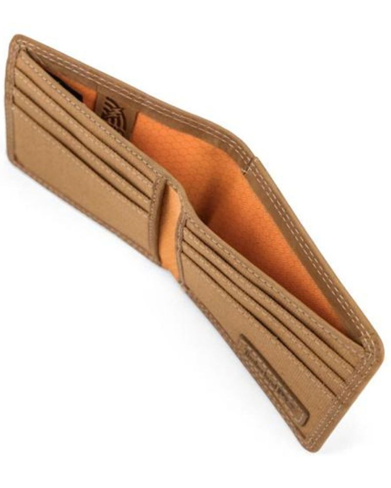 Timberland Men's Wheat Slim Bifold Leather Wallet