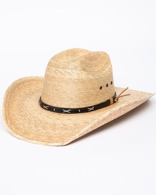 Cody James Boys' Natural Toasted Palm Cowboy Hat