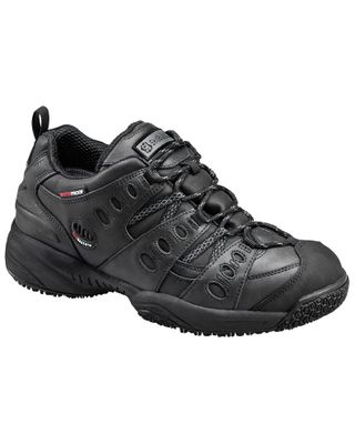 SkidBuster Men's Waterproof Slip Resistant Work Shoes