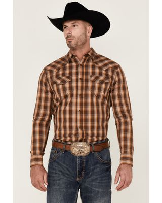 Cody James Men's Weekender Plaid Long Sleeve Snap Western Shirt