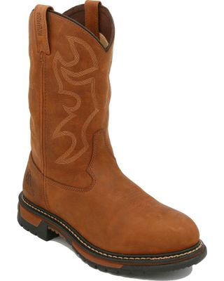 Rocky Men's Branson Roper Waterproof Western Boots