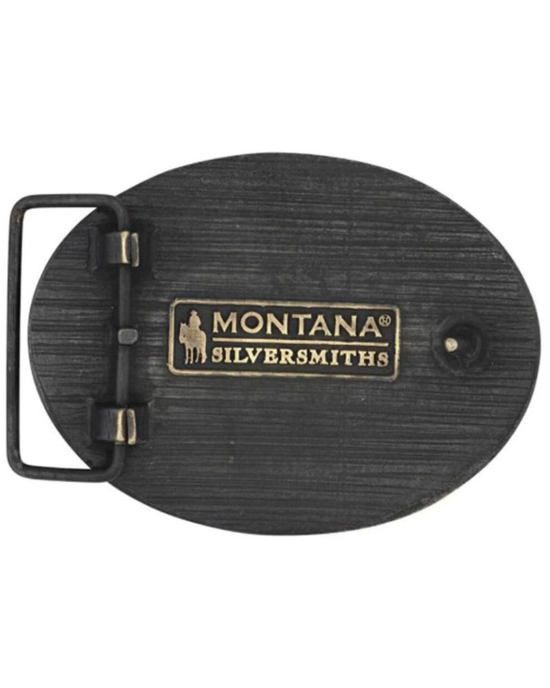 Montana Silversmiths Filigree Initial Belt Buckle