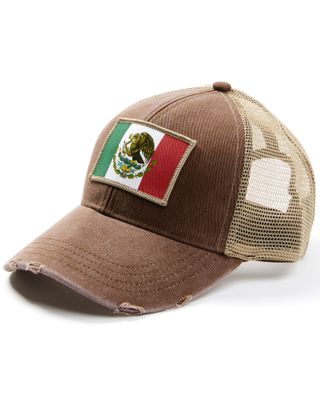 Cody James Men's Viva Mexico Embroidered Mesh-Back Ball Cap