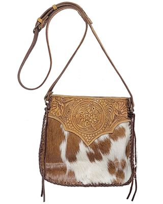 Women's Kobler Leather Concho Crossbody Bag