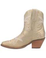 Dingo Women's Primrose Embroidered Floral Western Booties