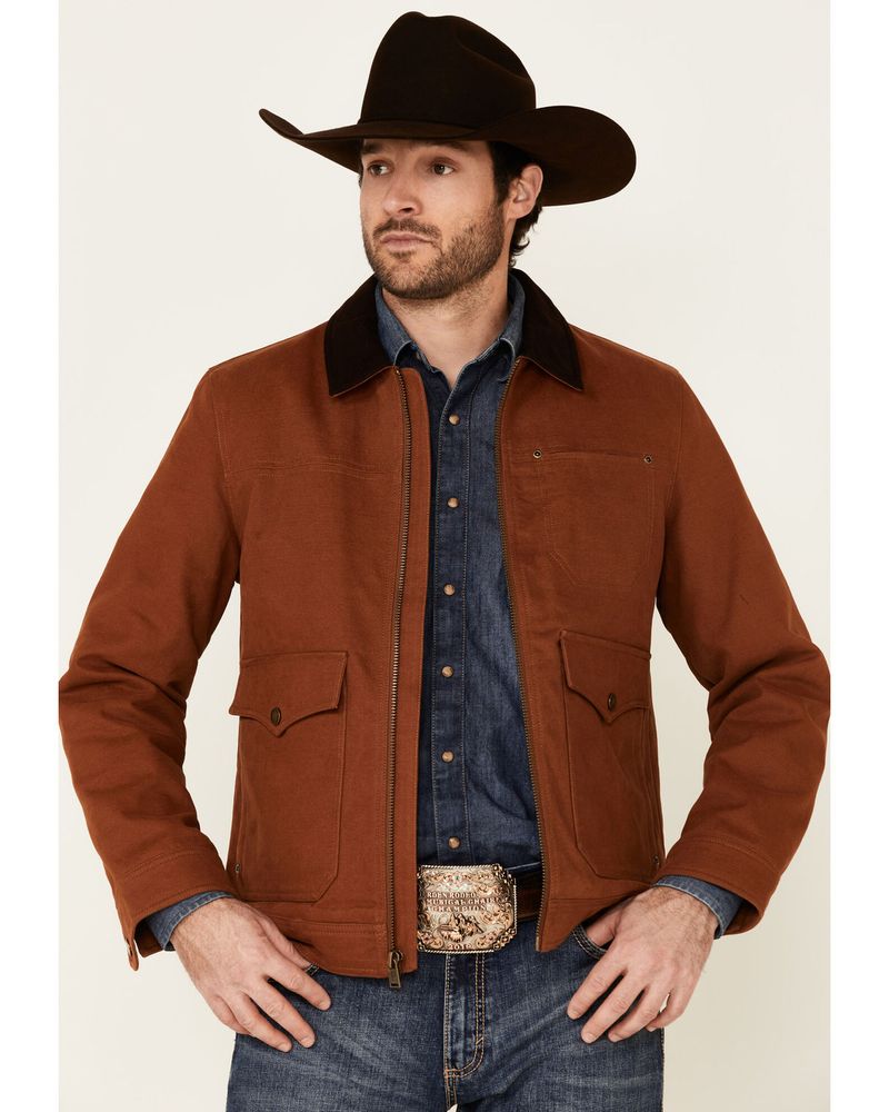 Pendleton Men's Whiskey Carson City Canvas Zip-Front Barn Coat