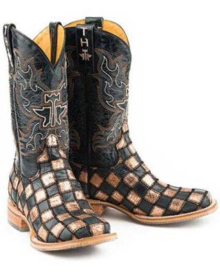 Tin Haul Women's Ooh La Western Boots - Broad Square Toe