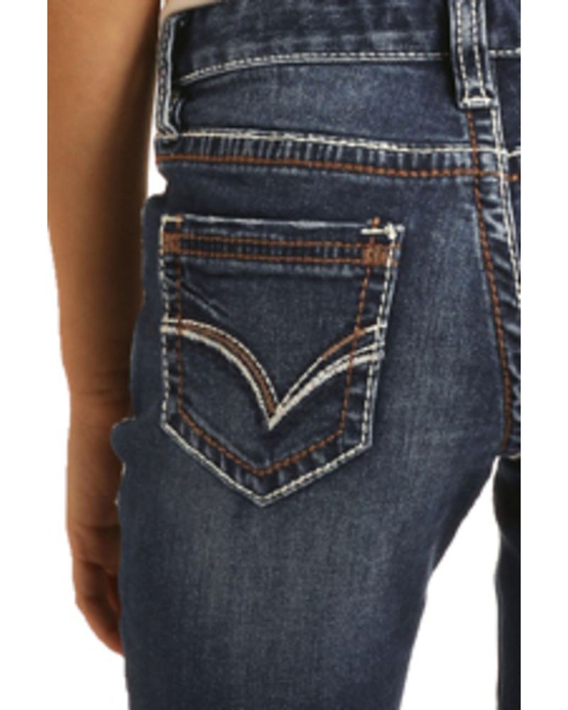 Rock & Roll Denim Girls' Medium Extra Stretch Skinny Jeans