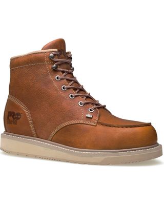 Timberland Pro Men's Barstow Lace-Up Wedge Work Boots - Alloy Toe