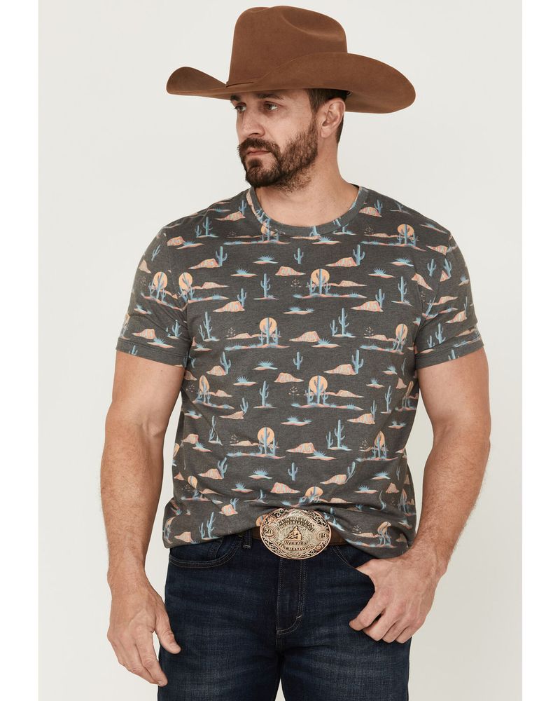 Dale Brisby Men's All-Over Desert Print T-Shirt
