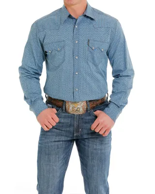 Cinch Men's Multi Long Sleeve Western Snap Shirt