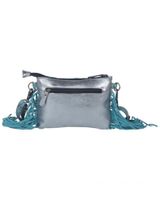 Myra Bag Women's Exotic Azure Leather & Hair-On Bag