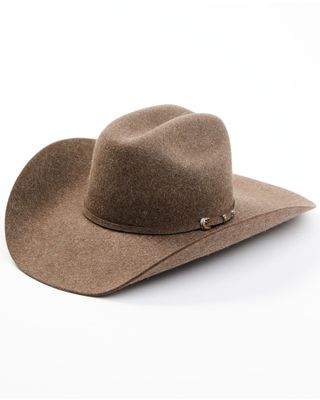 Serratelli Men's Storm River Pearwood 8X Beaver Fur Felt Western Hat