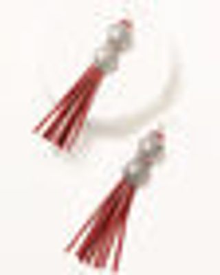 Idyllwind Women's All That Fringe Concho Red Earrings