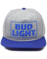H Bar C Men's Bud Light Rubber Weld Logo Embroidered Ball Cap