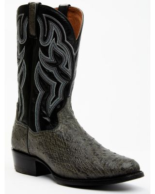 Dan Post Men's Exotic Full-Quill Ostrich Western Boots