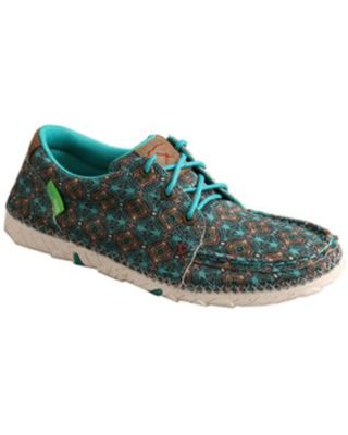 Twisted X Women's Zero-X Turquoise Casual Shoes - Moc Toe