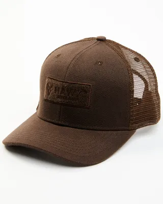 Hawx Men's Brown Chenille Logo Patch Ball Cap