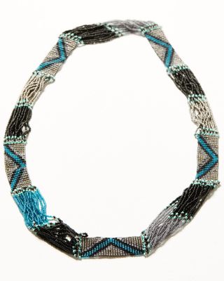 Shyanne Women's Deep Teal Enchanted Forest Beaded Necklace