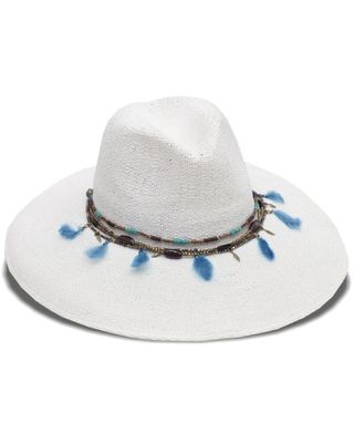 Nikki Beach Women's Dara Toyo Western Straw Hat