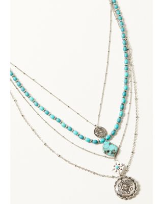 Shyanne Women's Desert Charm Layered Necklace