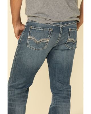 Rock & Roll Denim Men's Revolver Reflex Medium Stretch Slim Straight Jeans