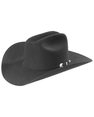 Stetson Men's Black 10X Shasta Premier Fur Felt Western Hat