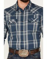 Cody James Men's Expression Large Plaid Snap Western Shirt