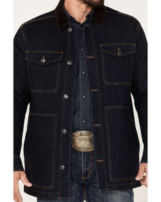 Blue Ranchwear Men's Rancher Flannel Lined Denim Jacket