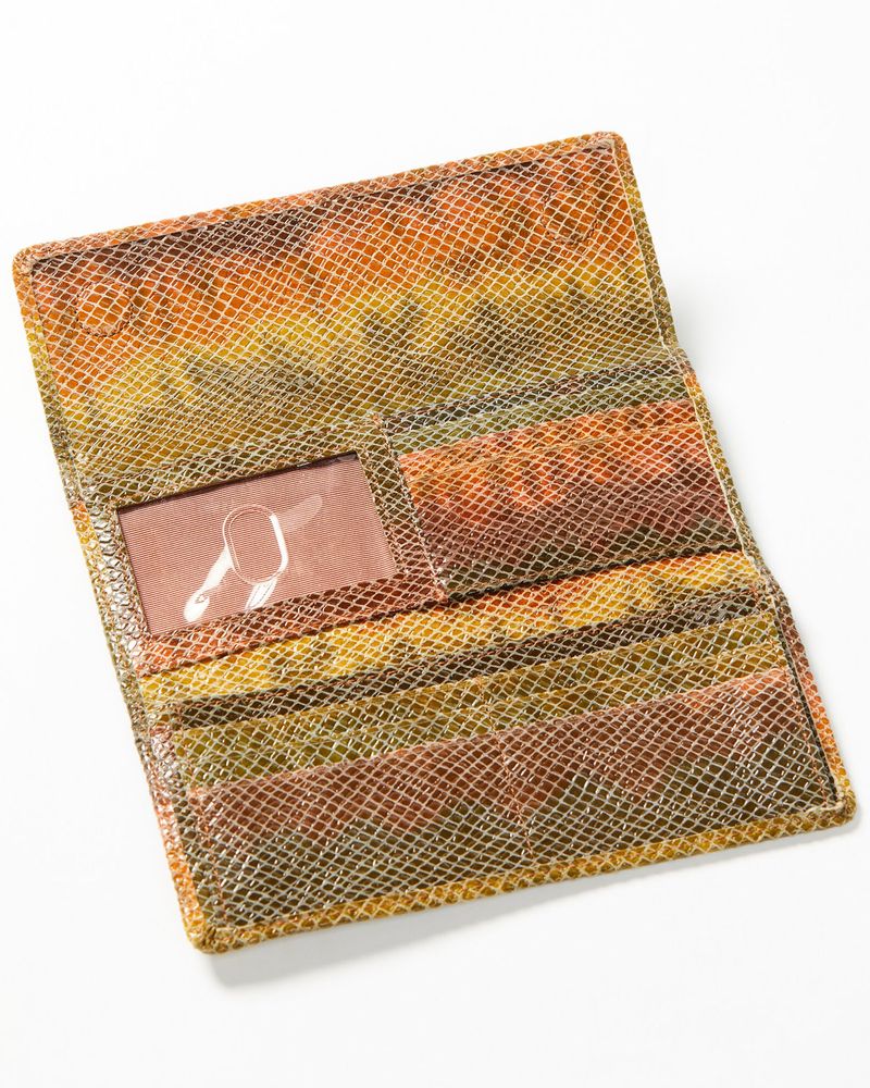Hobo Women's Jill Large Trifold Leather Wallet