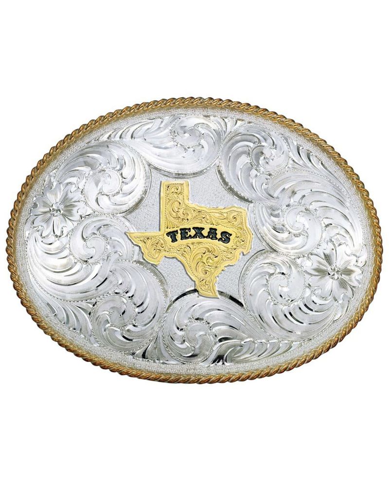 Yellowstone Dutton Ranch Silver Belt Buckle