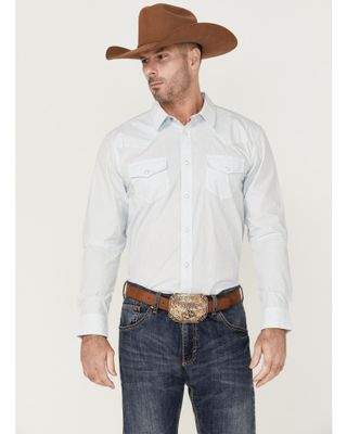 Gibson Men's Fine Vine Stripe Long Sleeve Snap Western Shirt