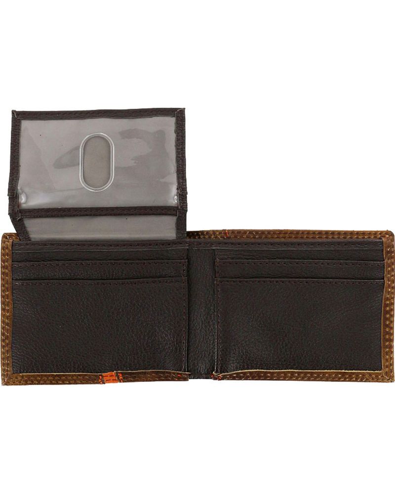 Hooey Men's Signature Leather Bi-Fold Wallet