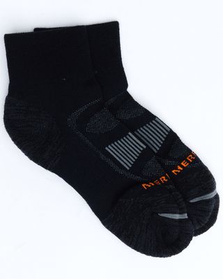 Merrell Men's Zoned Quarter Crew Socks