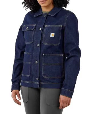 Carhartt Women's Rugged Flex Relaxed Fit Denim Jacket