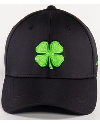 Black Clover Men's #51 Premium Lime Lucky Logo Flex-Fit Ball Cap